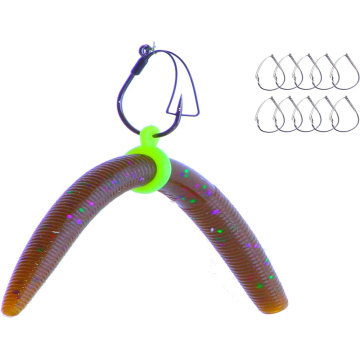 Kit Rig Wacky dengan O Rings Untuk Senko Worms - Tiada Alat Diperlukan