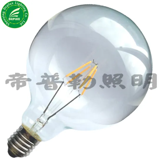 LED Filament bulbs G95 G125 2W 4W 6W 8W