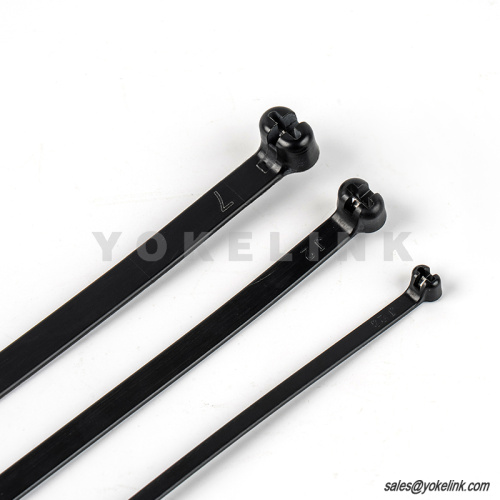 304 Nylonové zipové pásky z nerezové oceli s kovovým perem