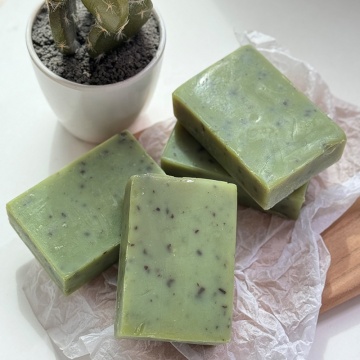 100g Natural Organic Essential Oil Hand Made Soap Deep Cleaning Moisturizing Green Tea Handmade Soap