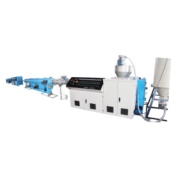 SJ65 Single HDPE Screw Extruder Pipe Making Machine