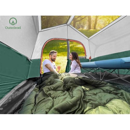 Cabin Tent with Ac Port 6 Person Outdoor Windproof Fabric Cabin Tent Supplier