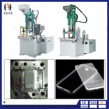 Full Automatic Plastic TPU Silicone Vertical Injection Molding Machine Phone Case Making Munufacturing Producing Machine