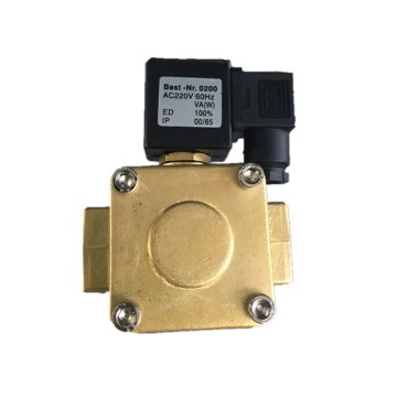 Pilot Type 16 Bar Max Pressure 12 Volt Solenoid Metal Valve