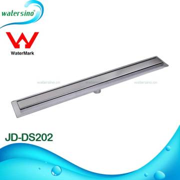 JD-DS202 Stainless steel brushed square design floor drainer