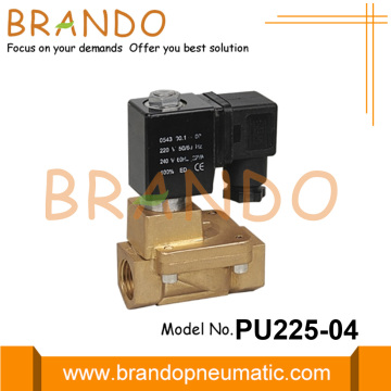 3/8'' PU225A-03 1'' PU225A-04 Brass Solenoid Valve 220VAC