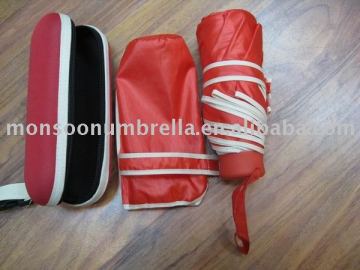 five fold manual open gift umbrella