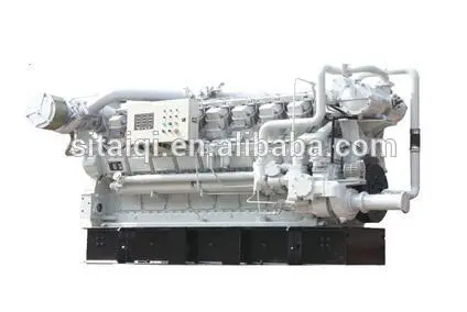Zichai 16V170ZLC-1 diesel engine with 4 Stroke 16 cylinder