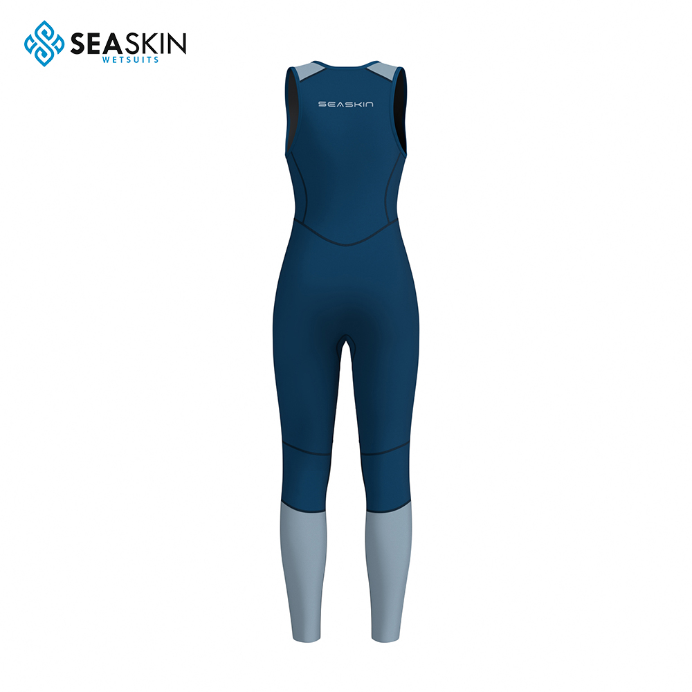 Neoprene senza maniche da donna in pelle di pelle marina per sup