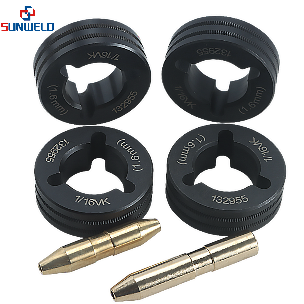 XL046795 4 Drive Roll Kit 1／16''／1.6mm V-Knurled（3）