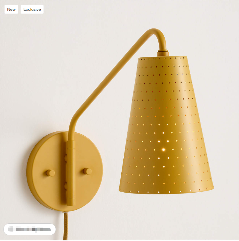 Kids Plug In Wall Sconce LED Light (5)