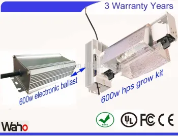 HID HPS MH greenhouse complete fixture kit 400watt 600watt 1000watt ballast with bulbs