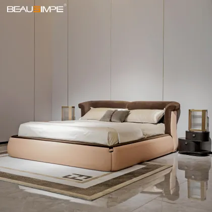 Luxury Bed with Premium Imported Fabric