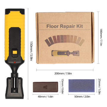 Professional Laminate Floor Repair Kit - Wooden Floor Scratches Repair Tool Kit