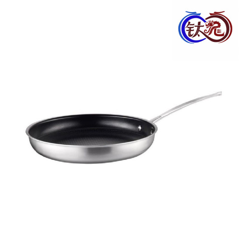 Прочная сковорода из нержавеющей стали для профессионального использования