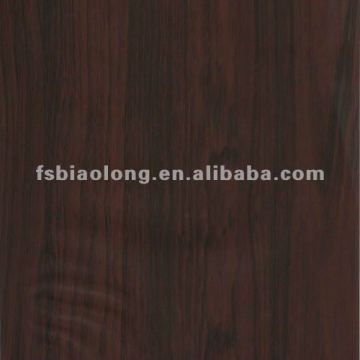 Wood grain deco film for wall