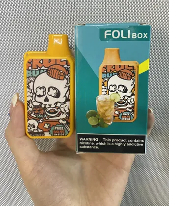 Foli Box 5000 Puffs Lemon Tea Disposable Vape