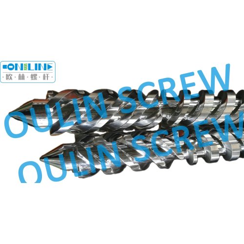 Hard Chrome Coated Twin Parallel Screw Barrel for Krauss Maffei Extrusion