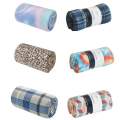 Lightweight Bed Sofa Couch Cozy Fleece Throw Blankets