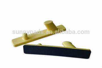 PUR Moulded flexible Hand Sanding pads PSA Especially suitable for curved face sanding