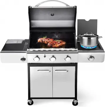 New Design Multi Purpose Gas Barbecue Grills Black