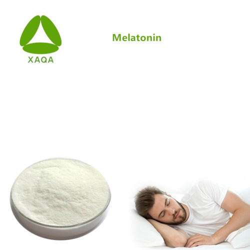 China Health Care Cosmetic Materials Melatonin 99% Powder Manufactory
