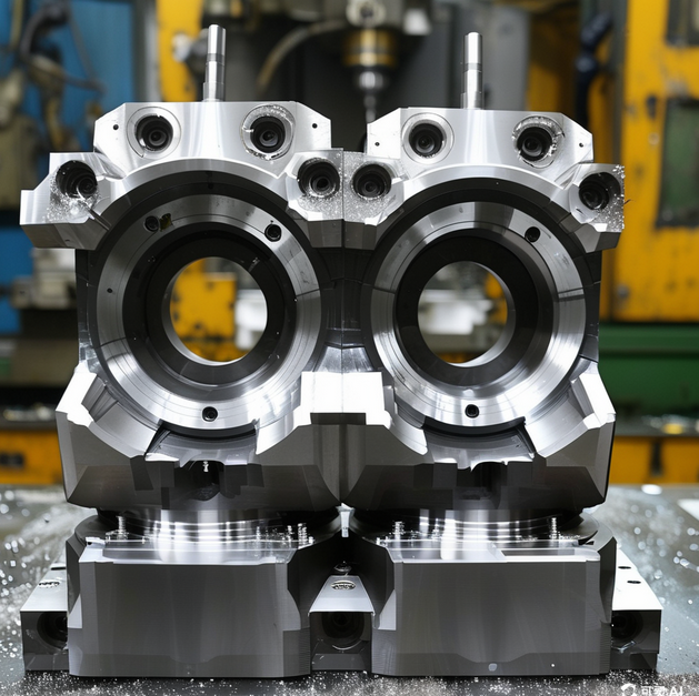CNC machined steel parts