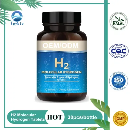 Seconds Dissolve H2 Hydrogen Water Tablet Molecular Hydrogen Supplement 8ppm