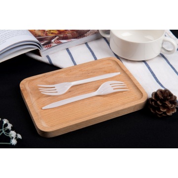 Dinning Room Cutlery Plastic Clear Fork