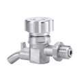 SS304 G1/2 Spiral Type Beer Sampling Valve