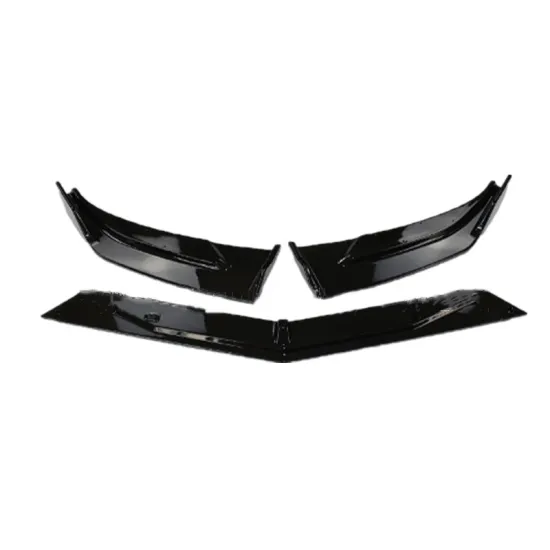 ABS Material Front Bumper Lip for Chevrolet Cruze 2019-2020 - 3PCS Style Front Lip Splitter Spoiler