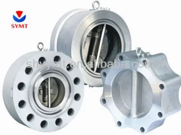 Wafer lug check valve