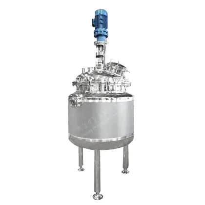 Stainless Steel Flange Seal Mixing Tank Paddle Mixer for Soy Milk and Natto Soybean Making