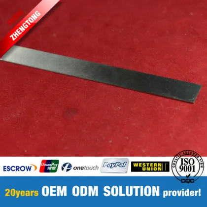 Straight Knife for Focke Cigarette Packer