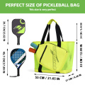 Durable Pickleball Tote Bag with Multiple Pockets