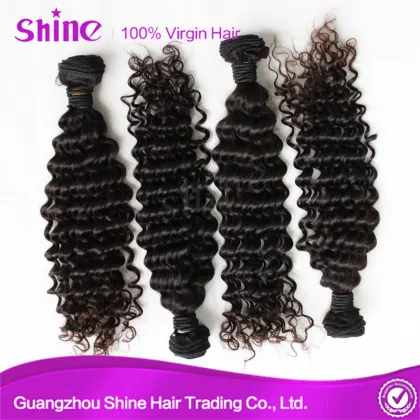 New Mongolian Hair Weave 100% Human Hair Extension