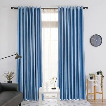Double-sided non-glossy curtain fabric