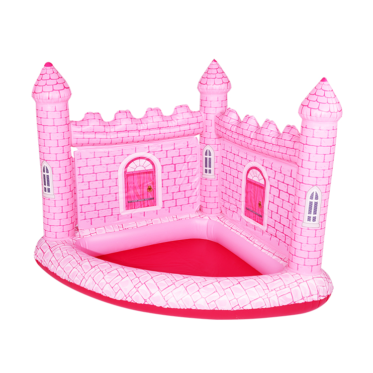 Inflatable princess castle kiddie pool inflatable pool