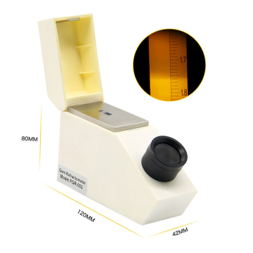 Portable Gemmology Refractive Index Instruments Jewelry Optical Refractometer Gemstone Tester
