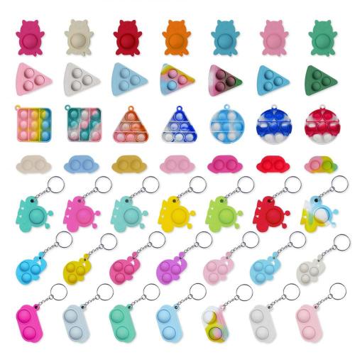 POP Bubble Silicone Keychain Fidget Jouet