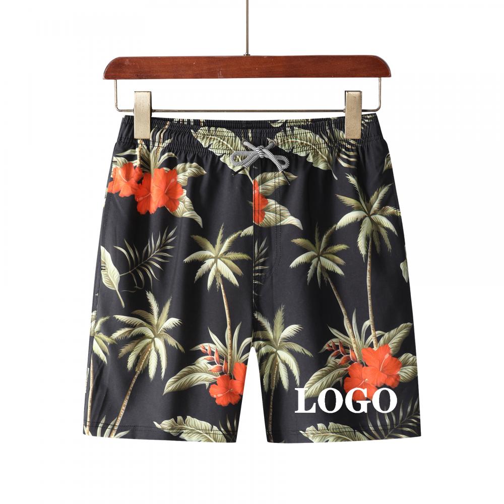 Design de moda de shorts de praia masculino por atacado personalizada