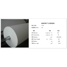 Glass Microfiber Air Filter Media F9