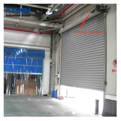 American Style Industrial Rolling Gate Security Door