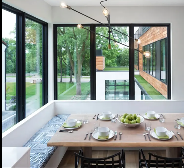 Aluminum fixed windows