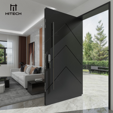 Hitech Guangdong Modern Minimalist Steel Security Entrance Doors