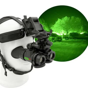 Affordable Gen2+ Gen3 IR Illuminator Helmet-Mounted Night Vision Goggles