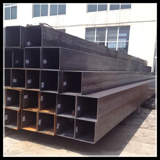 Black Welded Steel Square Tube