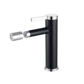 Matte Black Bathroom 360 Swivel Basin Faucet