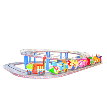 Electric Convoy Car Track Train Rides for Kids at Fun Fairs