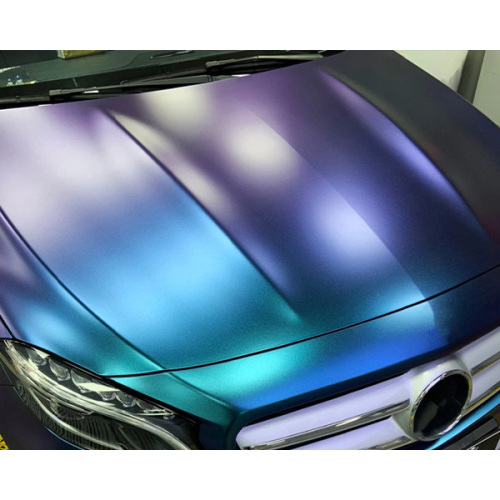 Matte Diamant lila blaues Auto Wrap Vinyl